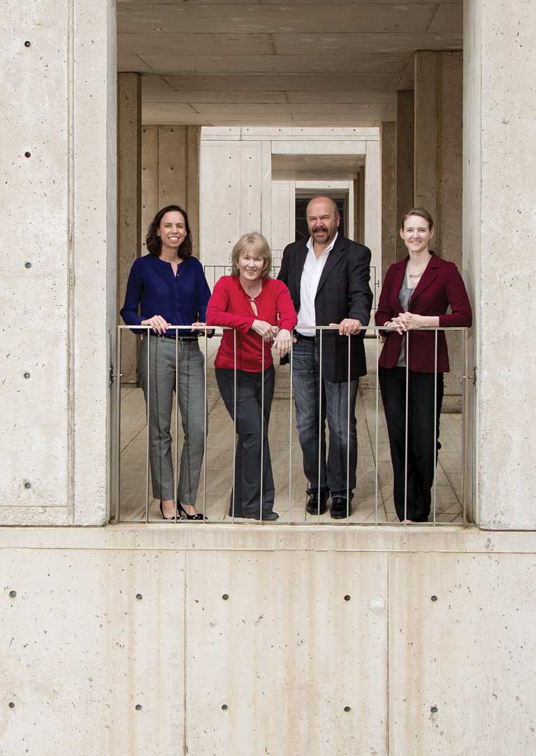 Diana-Hargreaves_Beverly-Emerson_Joseph-Ecker_Julie-Law_IMG_3129 From left: Diana Hargreaves, Beverly Emerson, Joseph Ecker and Julie Law
