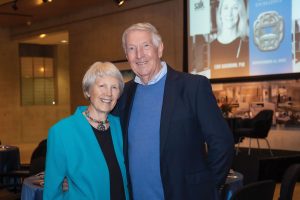 From left: Karen Lane and Walter Eckhart.