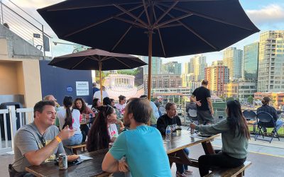 Alumni mixer and baseball night